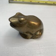 Brass frog figurine for sale  San Antonio