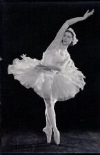 Usado, Cartão postal balé - dançarina russa Maya Plisetskaya no Lago dos Cisnes 1957 RP comprar usado  Enviando para Brazil