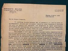 Genova 1944. lettera usato  Trinita