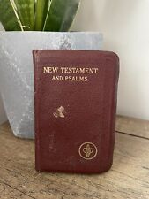 New Testament and Psalms 1957 Gideon Bible - Pocket Size for sale  Shipping to South Africa