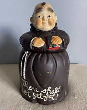 monk cookie jar for sale  Demotte