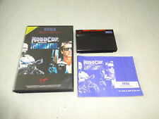 Robocop versus Terminator Master System Spiel komplett mit OVP und Anleitung comprar usado  Enviando para Brazil