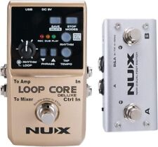 Pedal Looper NUX Loop Core Deluxe 24 bits + pedal NMP-2 FRETE GRÁTIS, usado comprar usado  Enviando para Brazil