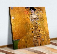 Gustav Klimt Adele Bloch-Bauer I ARTE DE PAREDE EM TELA PINTURA DOURADA, usado comprar usado  Enviando para Brazil
