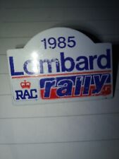 Lombard rally 1985 for sale  WESTON-SUPER-MARE