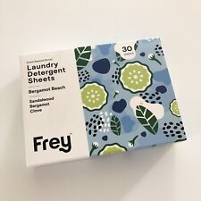 2 Of FREY Laundry Detergent 53 Sheets Sandalwood, Bergamot, Clove 0578 for sale  Shipping to South Africa