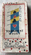 Tournament whist vintage for sale  MOLD