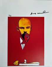 Litho assinado à mão com certificado de autenticidade e avaliação de US$ 3.500 Andy Warhol, impressão original comprar usado  Enviando para Brazil