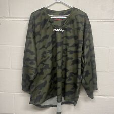 CCM Camo Goalie Intermediate Jersey Green Hockey, used for sale  Shipping to South Africa