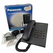 Sistema telefónico integrado de una sola línea Panasonic KX-TS500C negro teléfono segunda mano  Embacar hacia Argentina
