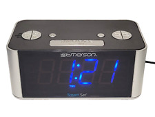 Radio reloj alarma doble Emerson SmartSet, pantalla LED jumbo de 1,4" CKS1708 segunda mano  Embacar hacia Argentina