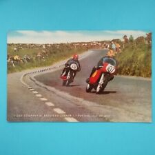 Used, Bedstead Corner, T T Racing, Isle of Man - Motorcycles - Postcard for sale  Shipping to South Africa