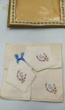 Vintage set embroidered for sale  Shipping to Ireland