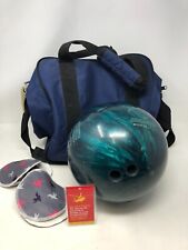 Ebonite Maxim Ten Pin Bowling Ball Green with Bowling Bag F3 for sale  Shipping to South Africa