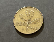 Moneta lire 1958 usato  Parma