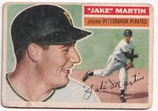 Topps 1956 Jake Martin #129 gris centrado en la espalda en muy buen estado Piratas de Pittsburgh segunda mano  Embacar hacia Argentina