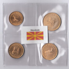 Macedonia set monete usato  Italia