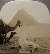 Conjunto de cartas Keystone Stereoview Sunrise Prayers & Pyramids, Egito de 600/1200 #772 comprar usado  Enviando para Brazil