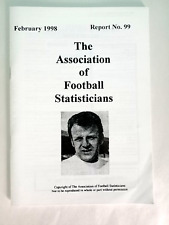 association football statisticians for sale  CLEETHORPES
