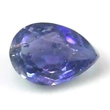PROVOCATIVE UNHEATED INDIA CORNFLOWER BLUE COLOR BENITOITE GEM - PEAR CUT, used for sale  Shipping to South Africa