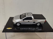 CHEVROLET MONTANA 2003 PICKUP SILVER CHV 33 BRAZIL 1:43 SALVAT IXO comprar usado  Enviando para Brazil