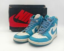 Usado, Muito Raro UNC 1985 Nike Air Jordan 1 Rookie Azul Tamanho 8 Sapatos Originais com Caixa comprar usado  Enviando para Brazil