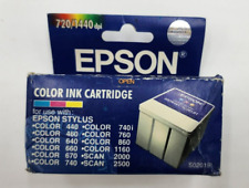 Cartucho de tinta EpsonColor -720/1440 ppp - S020191 caducado 2002 segunda mano  Embacar hacia Argentina