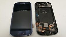 Repuesto de digitalizador LCD original Samsung Galaxy S3 L710 (NO L710T) azul guijarros segunda mano  Embacar hacia Argentina