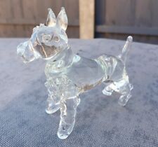 Glass dog art for sale  SWADLINCOTE