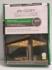 Anycosy 480 LED luz de rede para gazebo 10 pés x 10 pés caixa aberta externa comprar usado  Enviando para Brazil