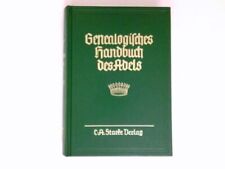 Genealogisches handbuch gräfl gebraucht kaufen  Diez
