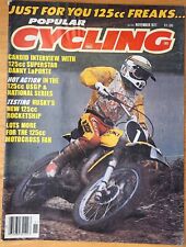 Popular Cycling Novembro 1977 Vintage Motocross Bicicleta Suja Revista 125cc USGP comprar usado  Enviando para Brazil