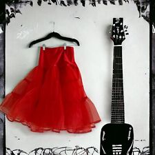 Red net petticoat for sale  GATESHEAD