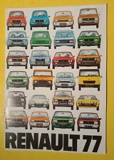 Brochures voitures renault d'occasion  Blois