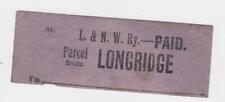 Lnwr railway luggage for sale  WATFORD