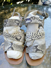 Sandali artigianali pelle usato  Aversa