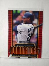 1997 Donruss #2 Ken Griffey Jr. Dominators MARINERS MINT F1649, used for sale  Shipping to South Africa
