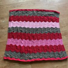Crochet ripple blanket for sale  CATERHAM