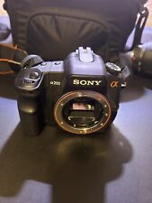 Câmera Digital SLR Sony Alpha DSLR-A200 10.2MP - Preta comprar usado  Enviando para Brazil