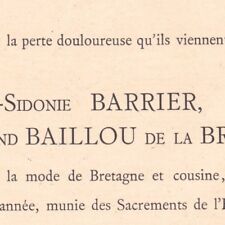 Lucie sidonie barrier d'occasion  Expédié en Belgium