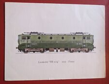 Gravure locomotive 9004 d'occasion  Toulouse-