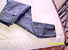 Black leather jeans for sale  GREAT YARMOUTH