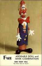 Clown doll bank for sale  South Portland
