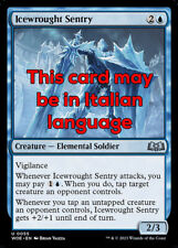 Mtg icewrought sentry usato  Italia