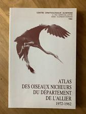 Bourbonnais. atlas oiseaux d'occasion  Montluçon