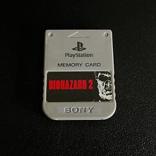 Used, Official PlayStation PS1 Memory Card x 1 Resident Evil 2 BIOHAZARD - T252 for sale  Shipping to South Africa