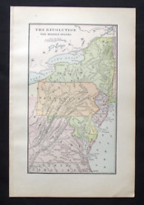 Antique map united for sale  HAYLING ISLAND