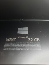 Microsoft Surface RT 32 GB, Wi-Fi, 10,6 pulgadas - titanio oscuro segunda mano  Embacar hacia Argentina