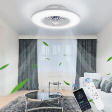 Used, 32W Ceiling Fan 3 Colour LED Lighting 6 Wind Speeds Remote Control App White for sale  Shipping to South Africa