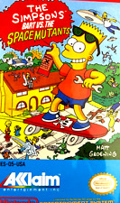 Nes games simpsons for sale  Winlock